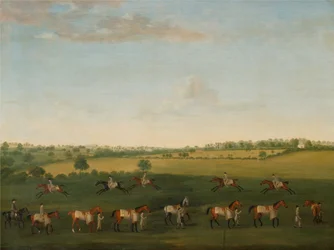 Les chevaux de course de Sir Charles Warre Malet à l