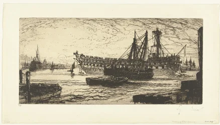 Démantèlement du navire l