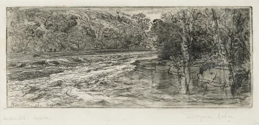 Un endroit probable pour un saumon, 1889