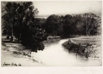 Un coucher de soleil en Irlande, 1863