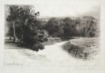 Un coucher de soleil en Irlande, 1863