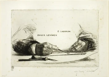 Mains gravure-O Laborum