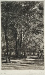 Kensington Gardens La Grande Planche, 1860
