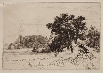 Ancienne maison de Willesley, 1865