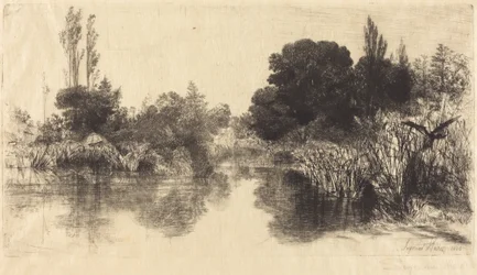 Étang de Shere Mill (La plus grande plaque)