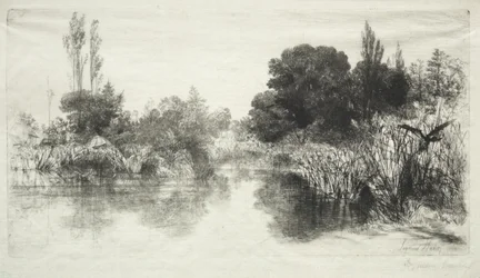 Shere Mill Pond (La Grande Plaque)