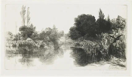 Étang de Shere Mill (La Grande Planche), 1860