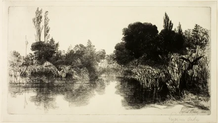 Étang de Shere Mill, No. II (grande planche)