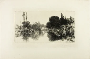 Shere Mill Pond, No. II (grande planche)
