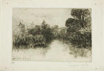 Étang de Shere Mill, n° I (petite plaque)