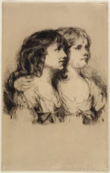 Les Jumelles-Sarah et Anne Haden (No. 2), 1885