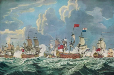 Bataille de la baie de Quiberon, c1765