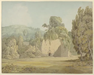 Une ruine couverte de lierre