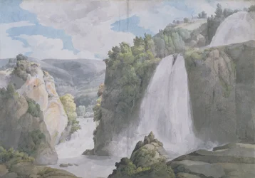 Cascades à Tivoli, 1781