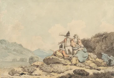 Soldats et paysannes