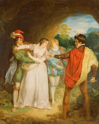 Valentin sauvant Silvia de Proteus, de 