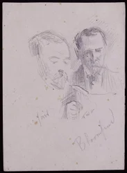 Portrait de Reginald Blomfield, vers 1894