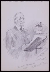 Portrait de Reginald Hallward