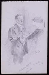 Portrait de Sir Charles Holmes