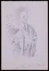 Portrait de Sir George Clausen