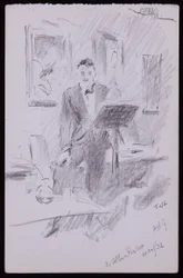 Portrait de W Allan Pictor