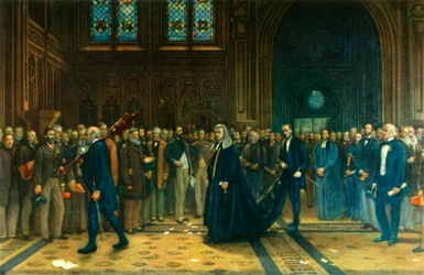 La procession du président, 1884, 1947