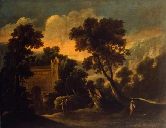 Paysage avec ruines, ca 1634