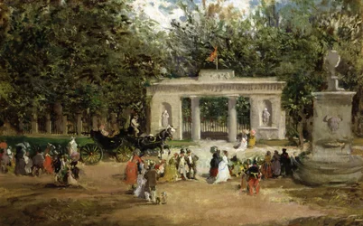 Porte du jardin botanique de Madrid