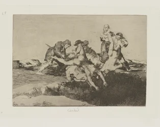 Caridad. (Charité.), pl. 27 de la série Los desastres de la guerra (Les Désastres de la Guerre)