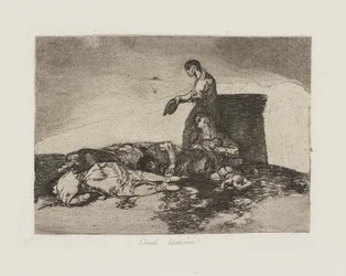 Cruelle pitié !, pl. 48 de la série Les désastres de la guerre