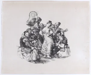 El vito La danse andalouse, ca. 1825-1826