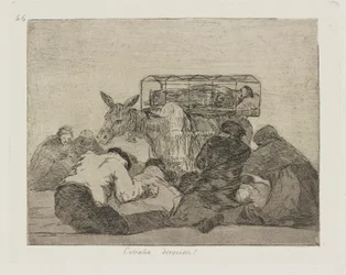 Étrange dévotion!, pl. 66 de la série Les Désastres de la guerre