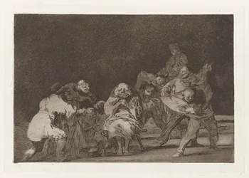 La loyauté, également connu sous le nom de El que no te ama, burlando te difama, de la série Los disparates (Los proverbios)