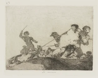Il le méritait, Planche 29 de la série Les désastres de la guerre
