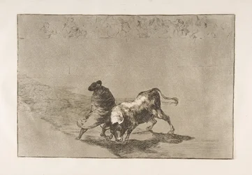 Planche 14 de la Tauromaquia: L