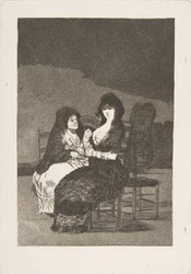 Planche 15 de Los Caprichos : Beaux conseils, 1799