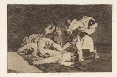 Planche 21 des Désastres de la guerre : Cela a été...