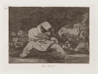 Que locura! (Quelle folie!), Pl. 68 de Los desastres de la guerra (Les désastres de la guerre)