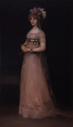 Portrait de María Luisa de Borbón y Vallabriga
