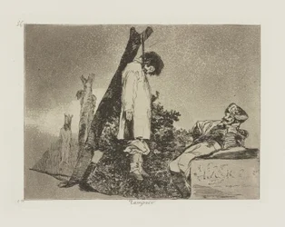 Tampoco. (Pas [dans ce cas] non plus.), pl. 36 de la série Los desastres de la guerra (Les Désastres de la guerre)