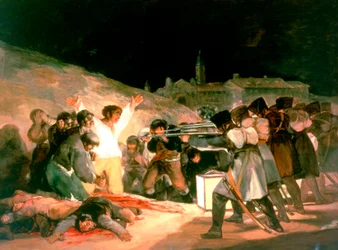 Les Fusillades du 3 mai 1808, 1814
