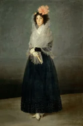 Portrait de la comtesse del Carpio, marquise de la Solana 1757-1795, vers 1794