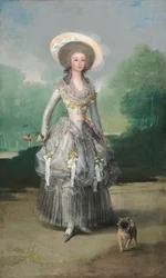 La Marquise de Pontejos, vers 1786 (huile sur toile)