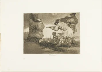 Barbares!, planche 38 de Les Désastres de la guerre