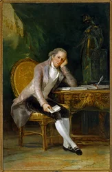 Don Gaspar Melchor de Jovellanos (peinture sur toile)