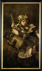 Judith et Holopherne (peinture sur toile)