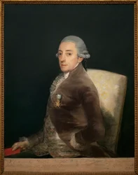 Portrait de Don Bernardo de Iriarte (1735-1814). Peinture de Francisco de Goya (1746-1828), huile sur toile