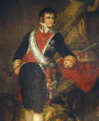 Portrait du Roi Ferdinand VII (détail)