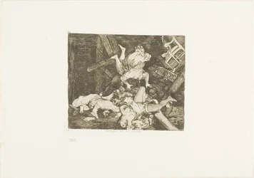 Ravages de la guerre, plaque 30 des Désastres de la guerre