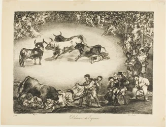 Divertissement espagnol, des Taureaux de Bordeaux